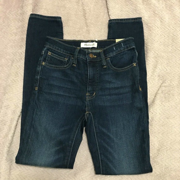 Madewell 9 In Skinny Jean Campton Denim - Picture 1 of 5